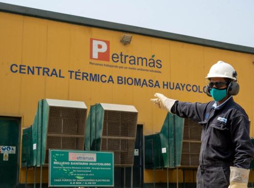 central térmica biomasa huaycoloro petramas
